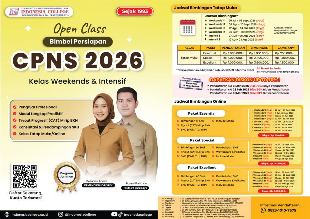 Brosur Bimbel CPNS dan PPPK 2026